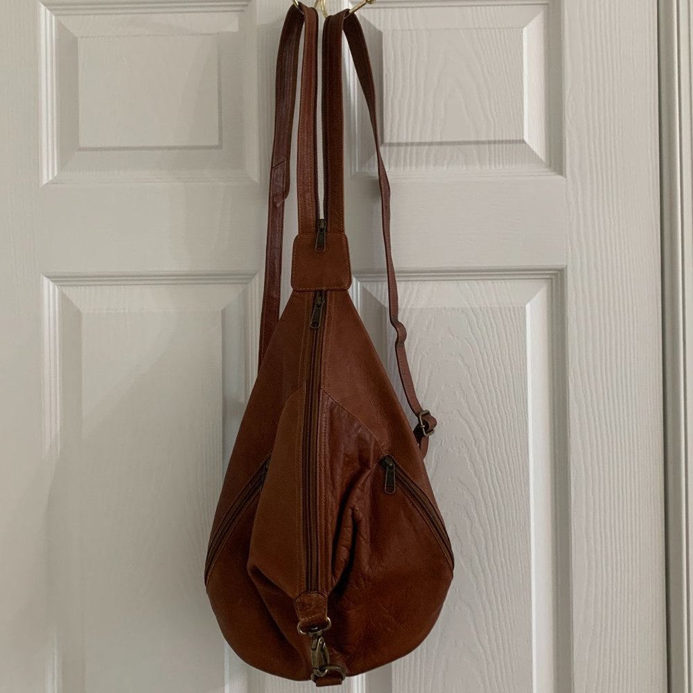 Genuine Leather Made In Colombia Backpack. - Picture 2 of 16